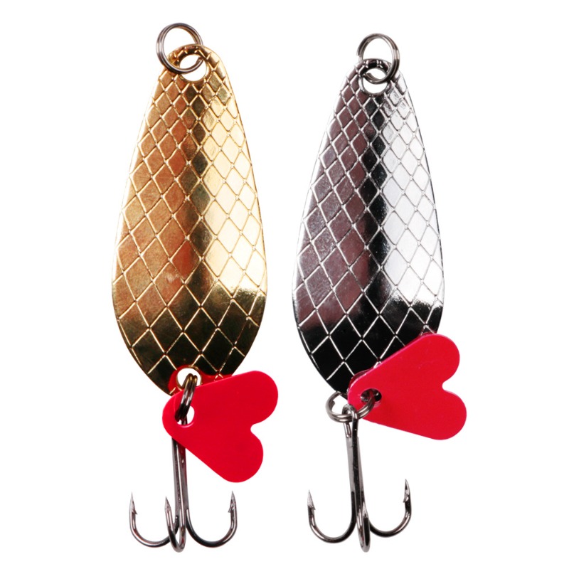 Fishing Hook Treble - 1 SZTUK Metalowa błystka do jigowania