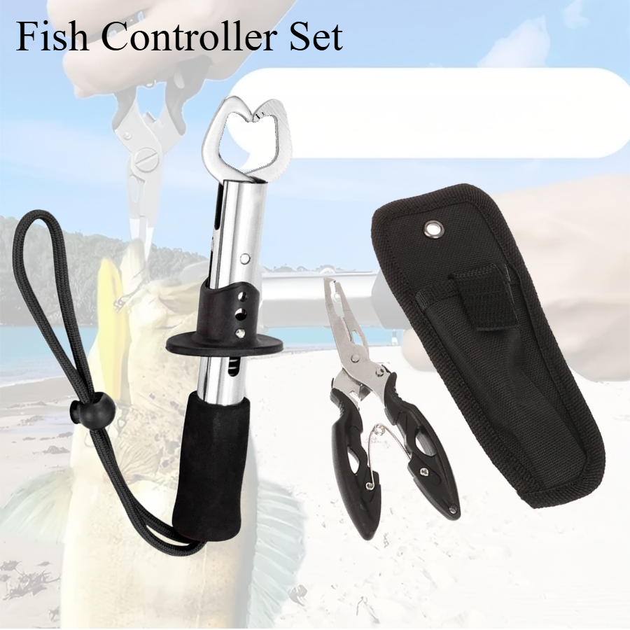 Fishing Hook Sharpener - Zestaw kontrolera ryb 2 szt., zawiera