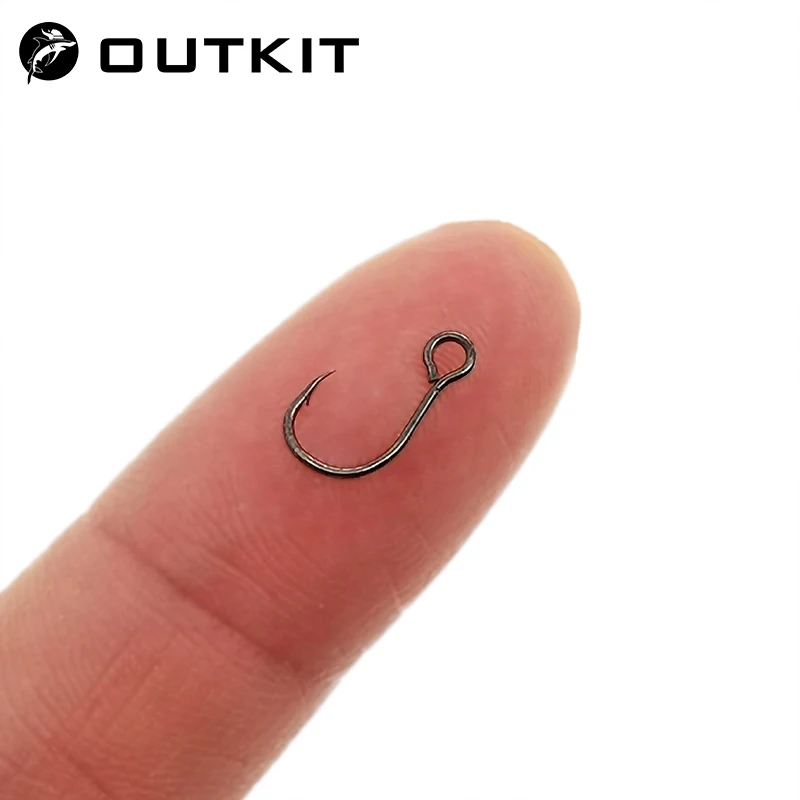 Fishing Hook Offset - OUTKIT 12 sztuk zapasowych haczyków na
