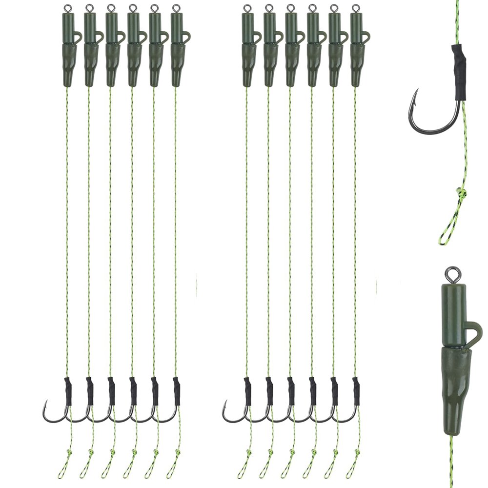 Fishing Hook Assortment - 12 szt. Kołdry do wędkowania karpiowego