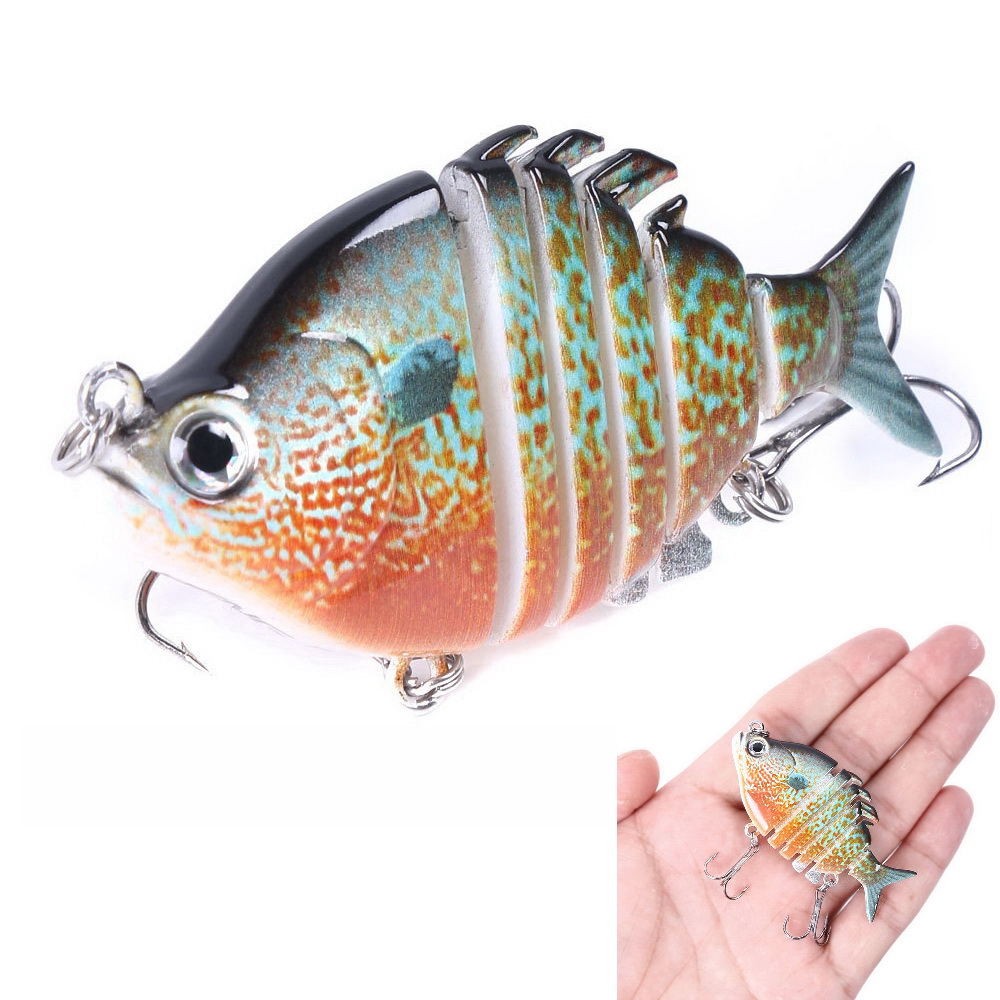 Fishing Hook Treble - 63mm 9.3g Realistyczne przynęty wędkarskie Tilapia