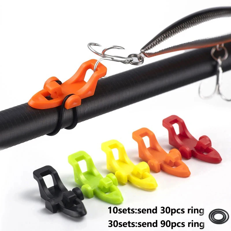 Fishing Hook Jig - 10 szt. Uchwyt na haczyk do