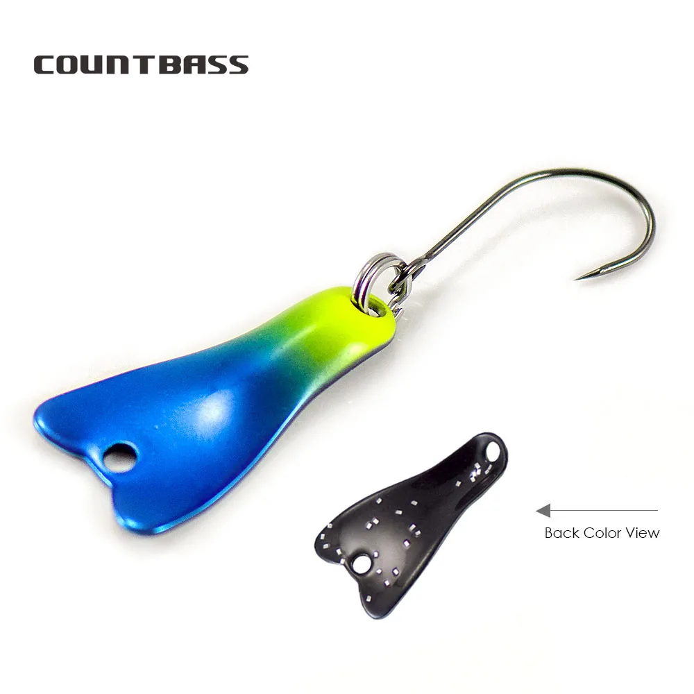 Fishing Hook Barbless - COUNTBASS 5/64oz 2g Łyżka do rzucania
