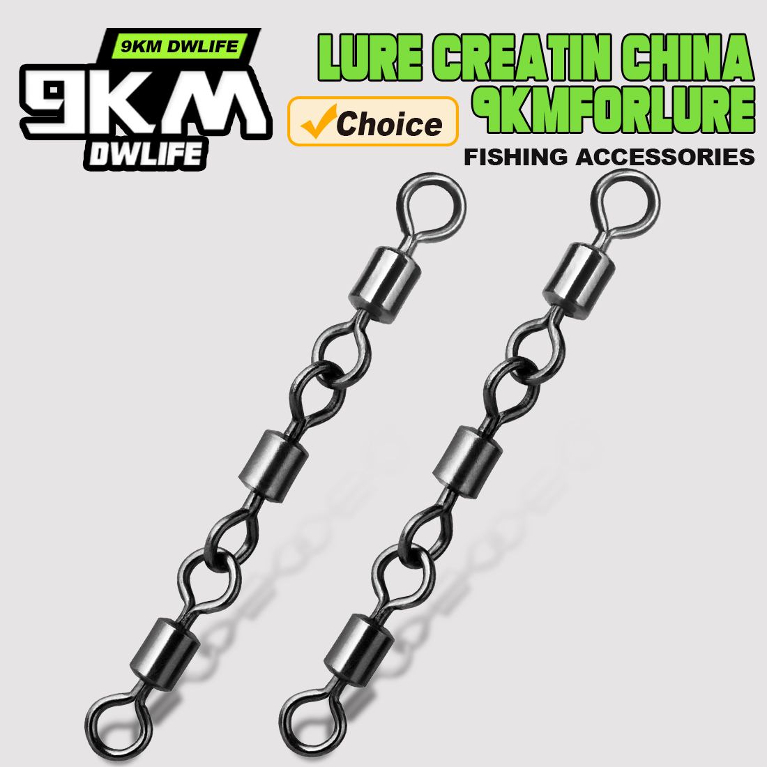 Fishing Hook Offset - Trzy przeguby obrotowe Akcesoria wędkarskie 15