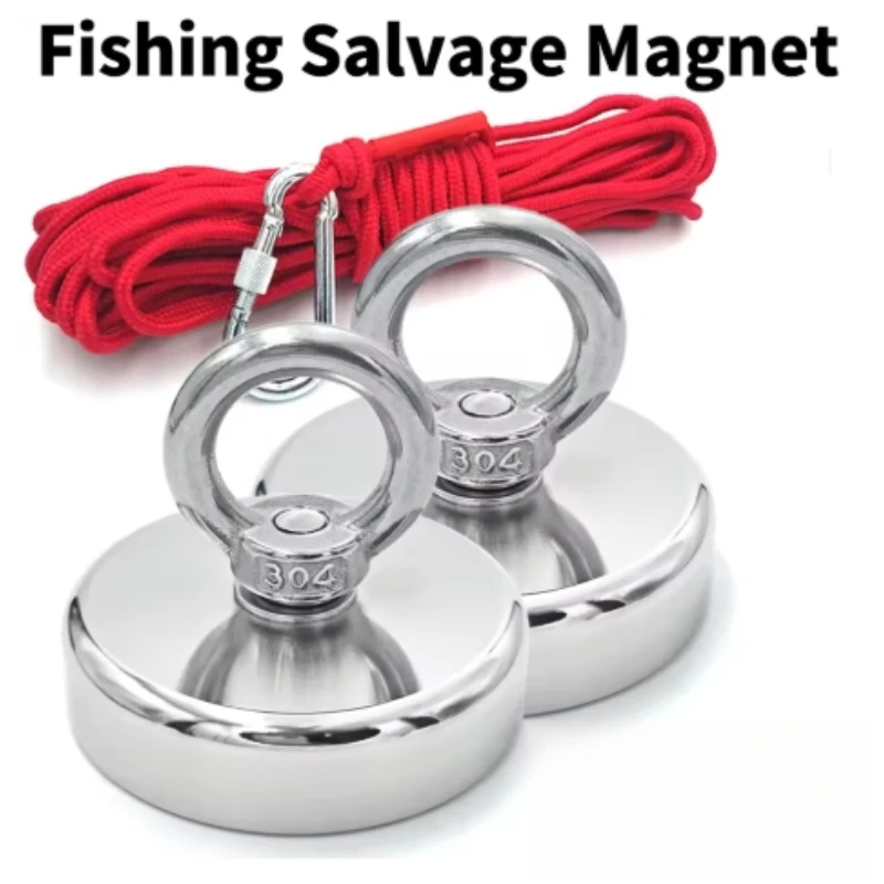 Fishing Hook Stainless Steel - Hak wędkarski z supermocnym neodymem D16~D42mm