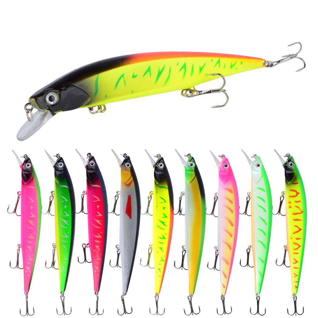 Fishing Hook Treble - 1 szt. 14cm/20g Plastikowa Przynęta Imitująca