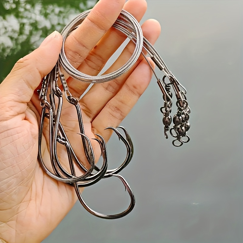 Fishing Hook Circle - 25 szt. Wytrzymałe haczyki okrągłe z
