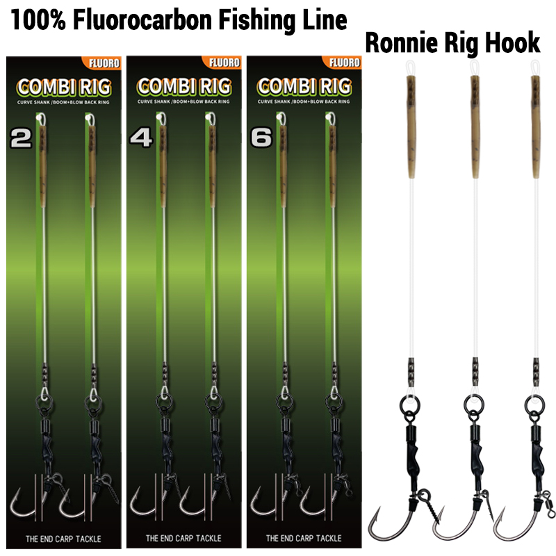 Fishing Hook Assortment - 6 SZT./10 SZT. Ronnie rig 3