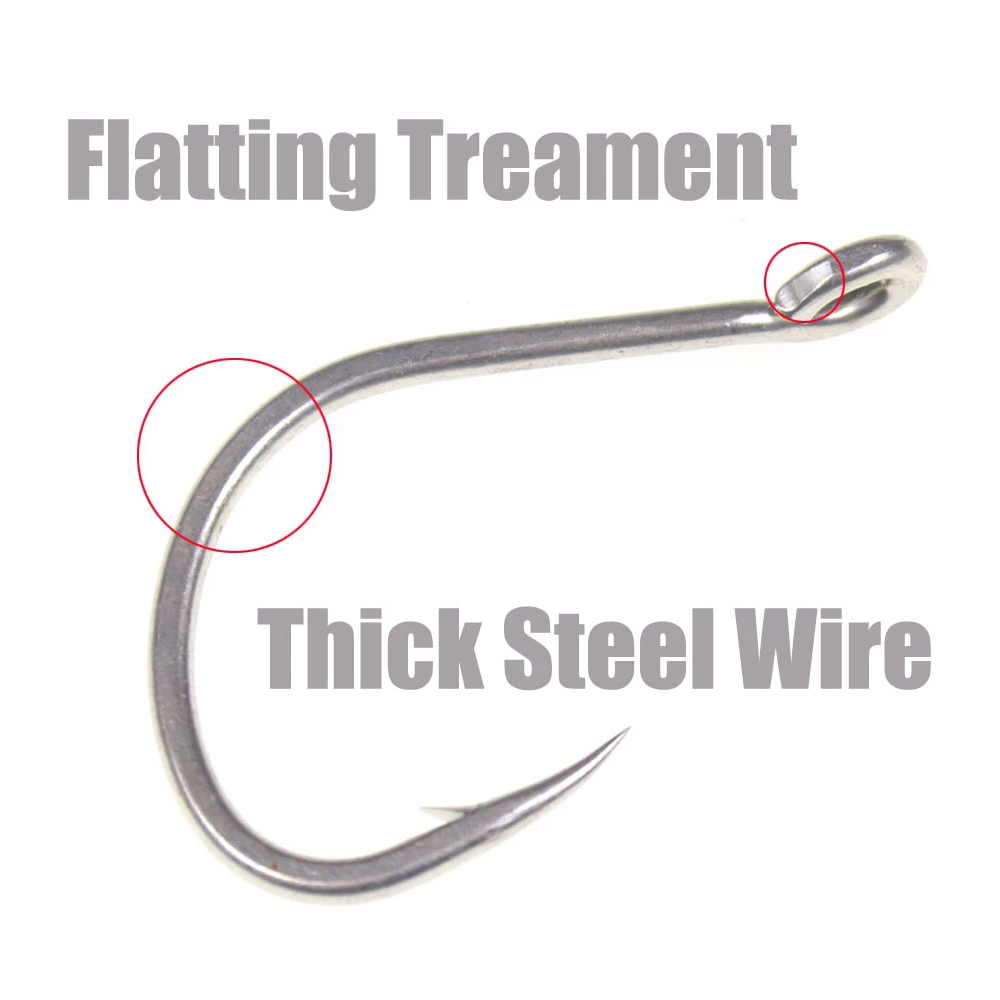 10 sztuk matowe cyny antykoroz – Fishing Hook Offset recenzja i cena