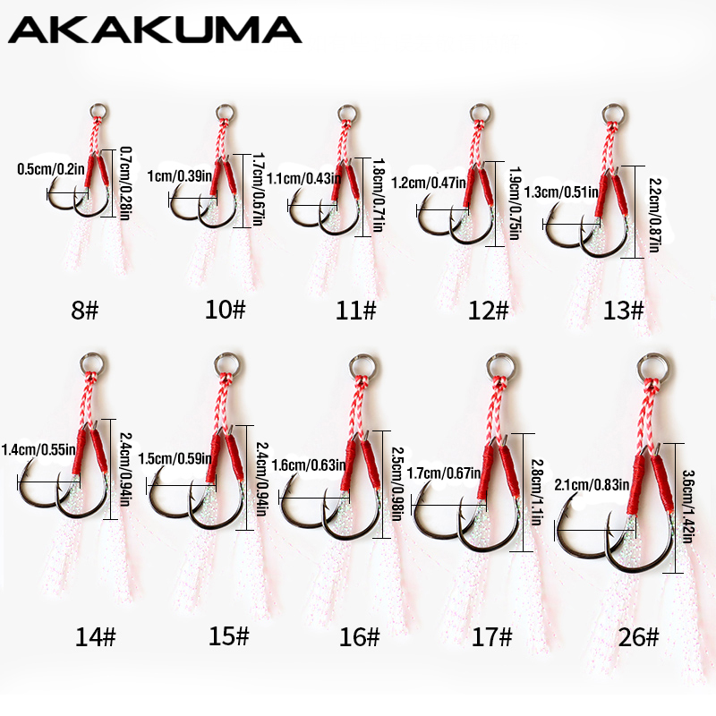 10Pcs Haczyki wędkarskie Pojed – Fishing Hook Assortment recenzja i cena