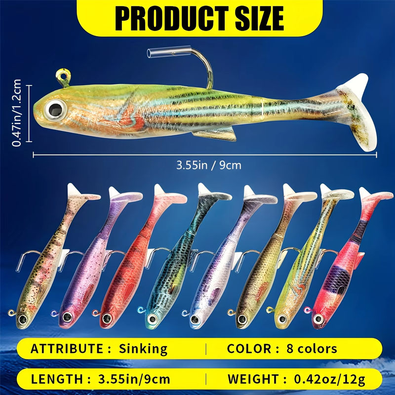 Gotowa przynęta na okonia mors – Fishing Hook Weedless recenzja i cena
