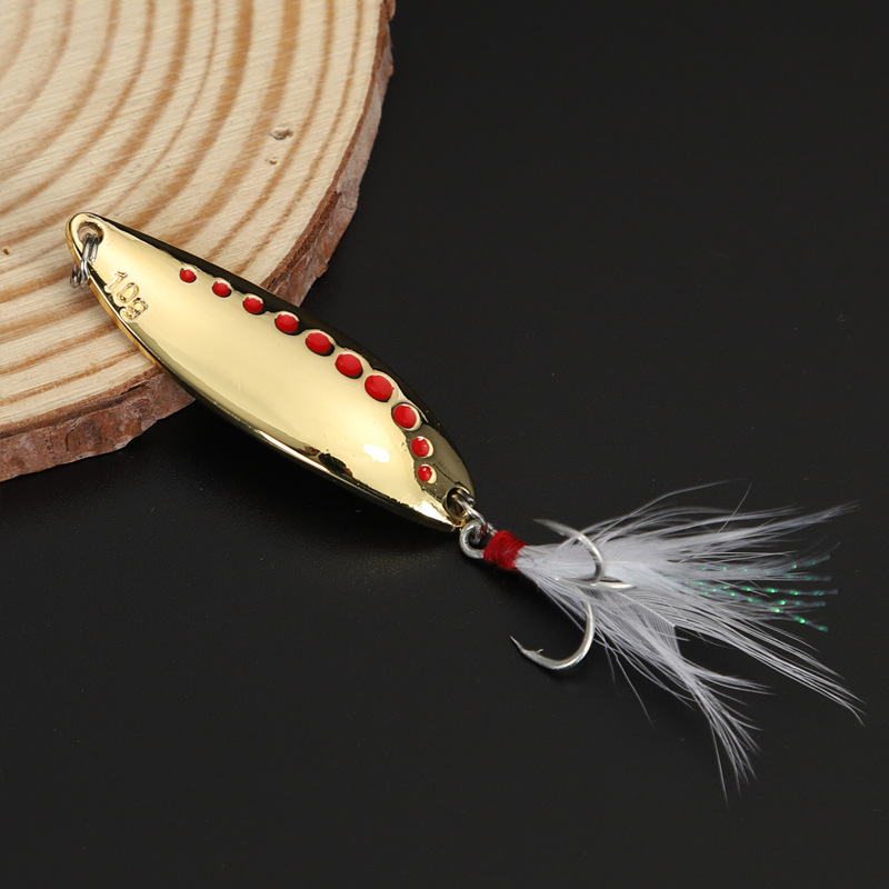 1 szt. Metalowa błystka obroto – Fishing Hook Treble recenzja i cena