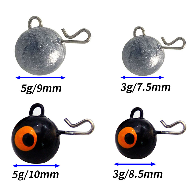 5 sztuk ciężarek wędkarski okr – Fishing Hook Jig recenzja i cena