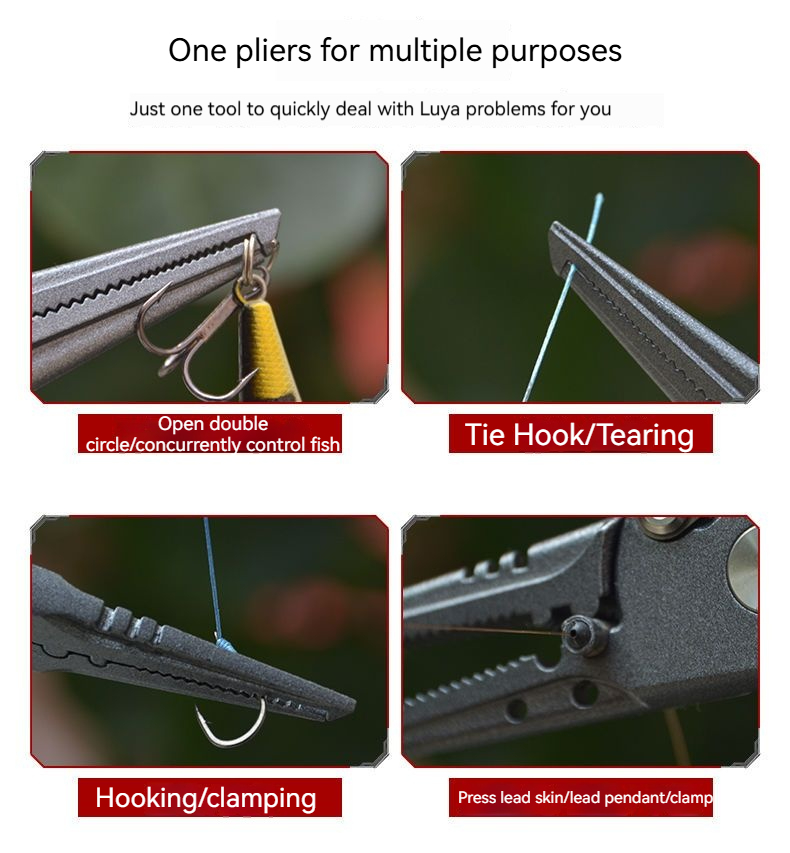Precyzyjne szczypce Luya Wielo – Fishing Hook Remover recenzja i cena