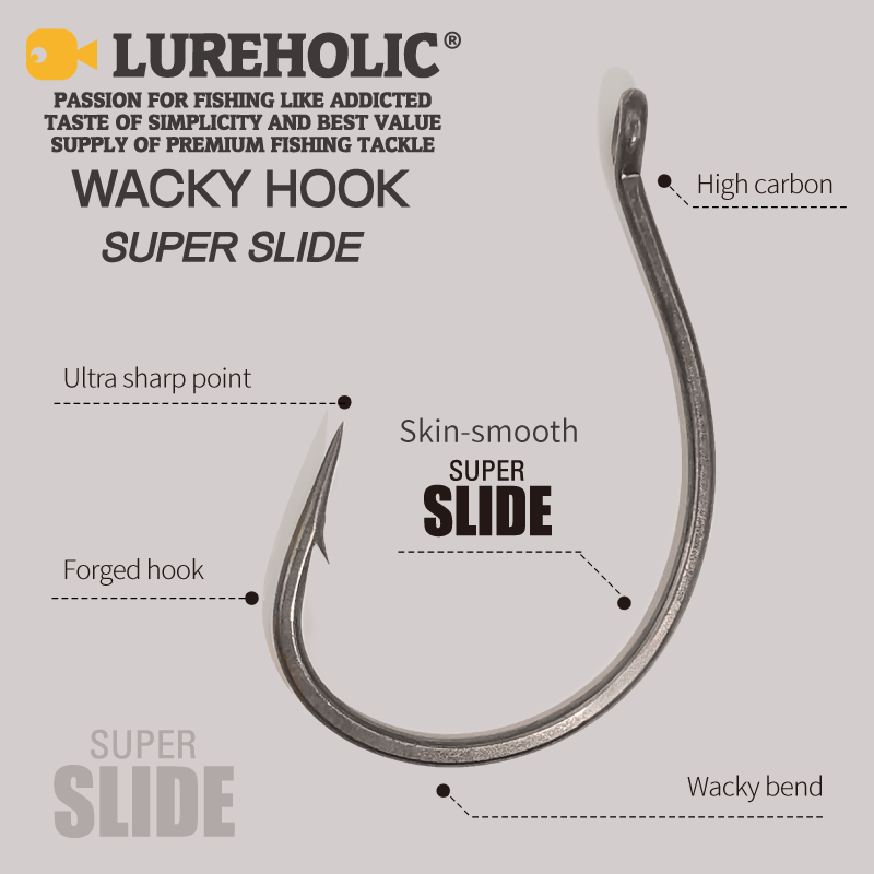 LUREHOLIC PTFE Super Slide Wac – Fishing Hook Offset recenzja i cena