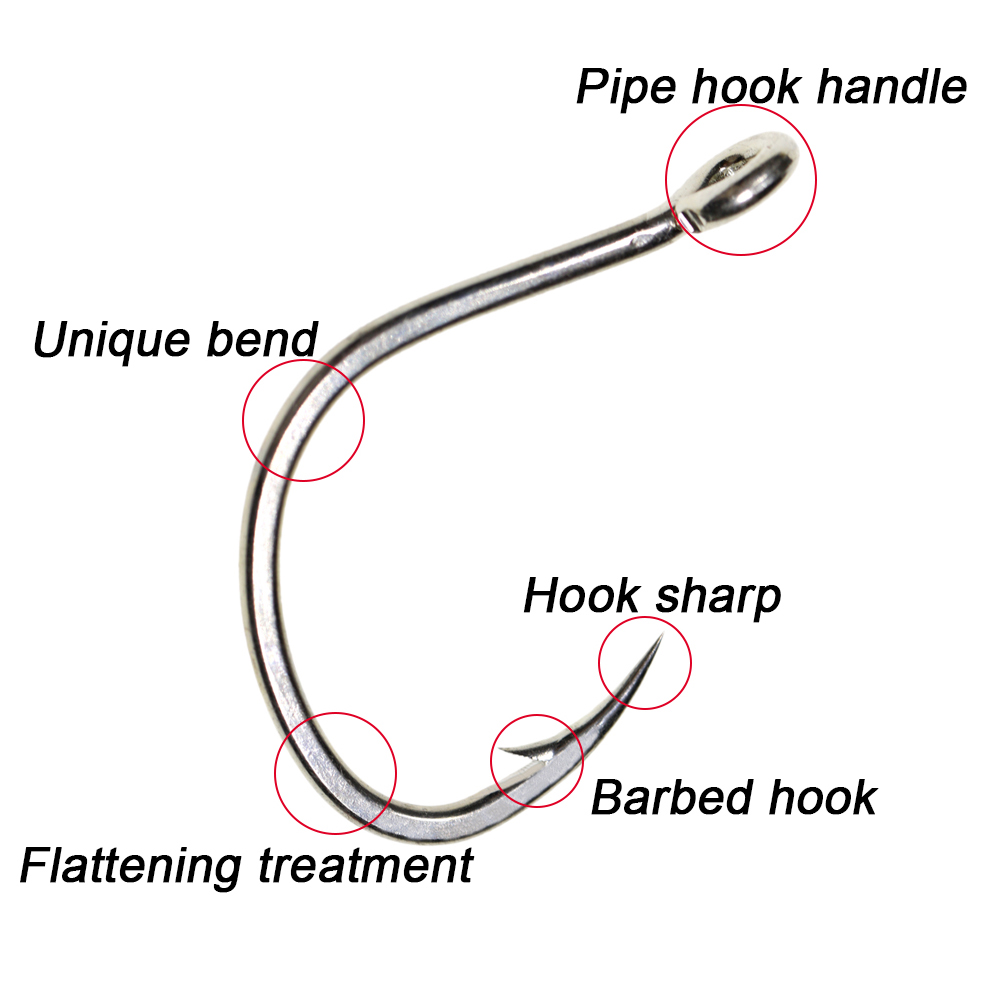 ICERIO 10 sztuk matowa powłoka – Fishing Hook Assortment recenzja i cena