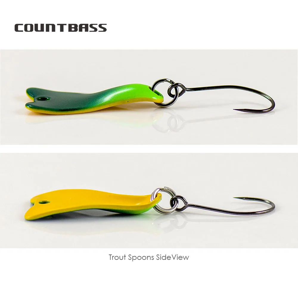COUNTBASS 5/64oz 2g Łyżka do r – Fishing Hook Barbless recenzja i cena