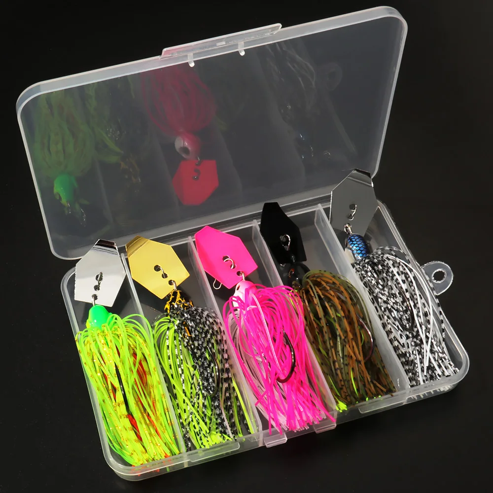 Zestaw przynęt spinningowych 7 – Fishing Hook Weedless recenzja i cena