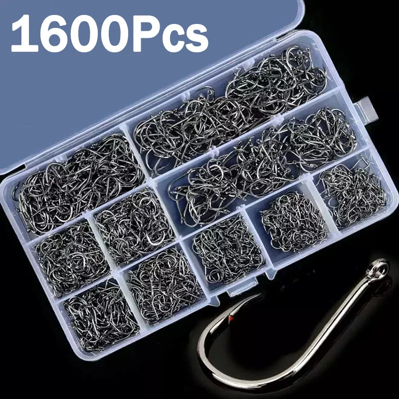 50-1600 szt./pudełko Haczyki w – Fishing Hook Assortment recenzja i cena