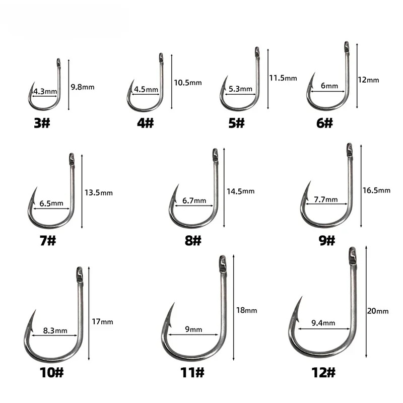 50-1600 szt./pudełko Haczyki w – Fishing Hook Assortment recenzja i cena