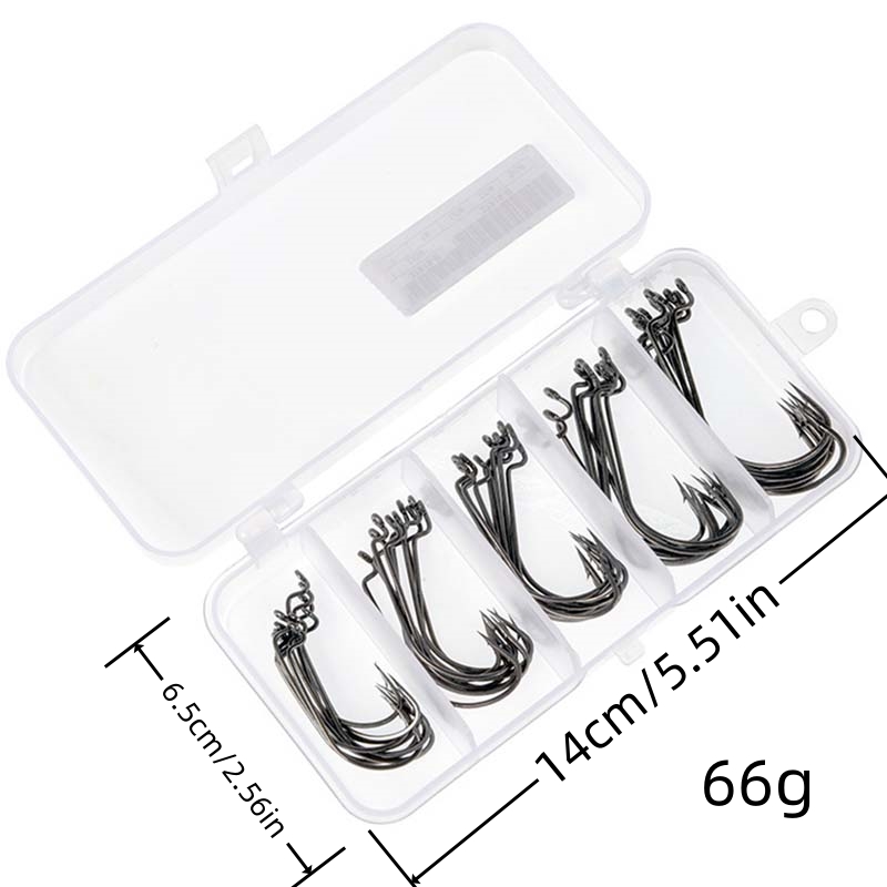 50 sztuk/pudełko Haczyki wędka – Fishing Hook Offset recenzja i cena
