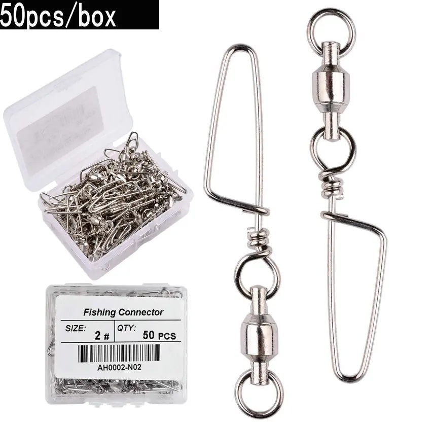 50 szt. Krętlik z łożyskiem ku – Fishing Hook Box recenzja i cena