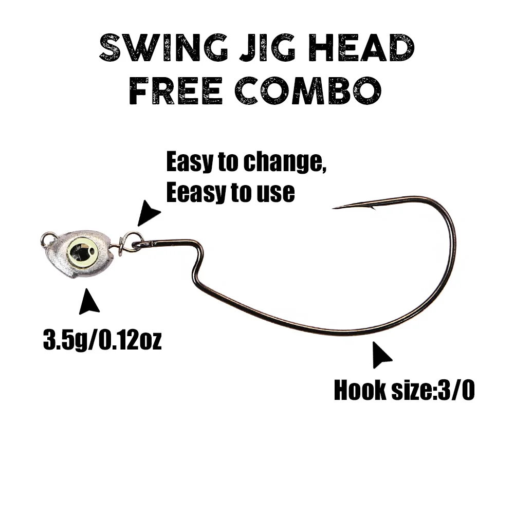 Główki jigowe B&U Swing Chebur – Fishing Hook Jig recenzja i cena