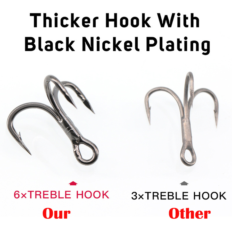 Wędkarski kotwica 6X Mocna sta – Fishing Hook Assortment recenzja i cena