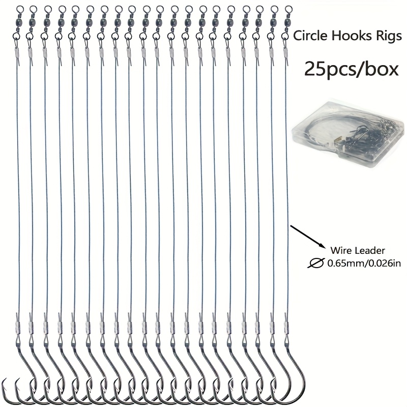 25 szt. Wytrzymałe haczyki okr – Fishing Hook Circle recenzja i cena
