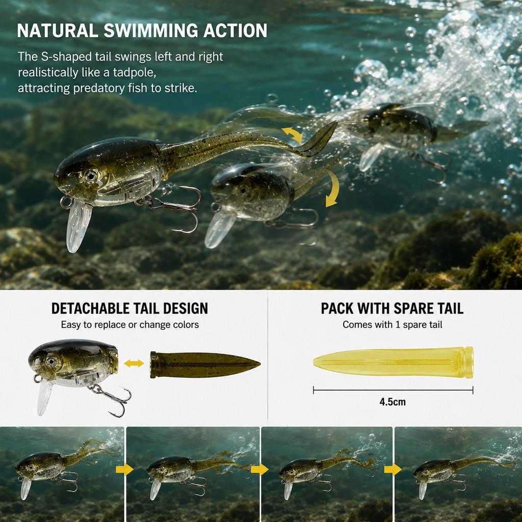 1 szt. Przynęta twarda typu Ta – Fishing Hook Treble recenzja i cena